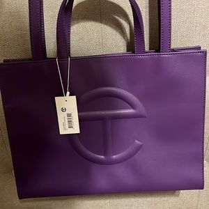 “Grape” Telfar Shopping Bag.